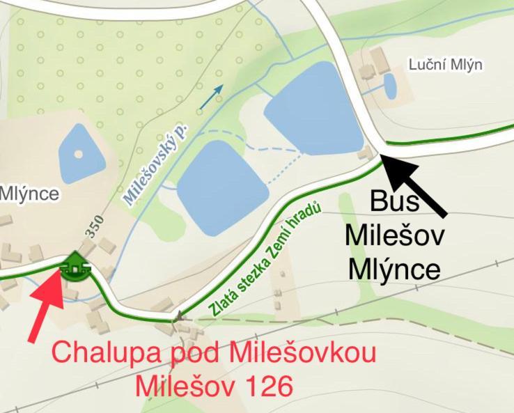 Pokoje V Chalupe Pod Milesovkou Velemin Ngoại thất bức ảnh